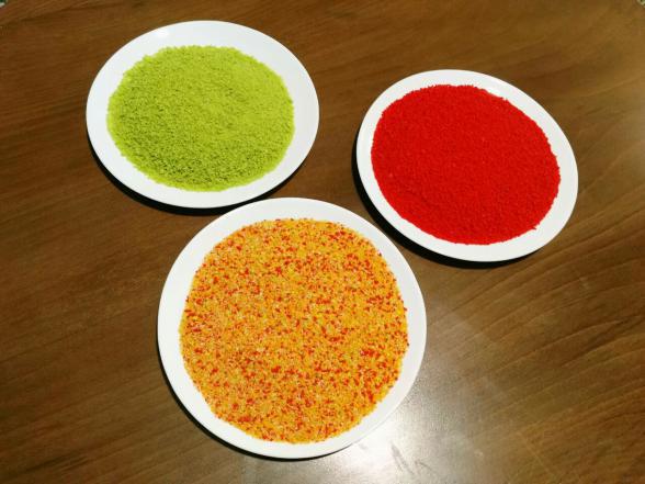 پخش کنندگان پودر سوخاری رنگی